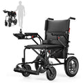 Flycity Electric Wheelchairs for Adults, Foldable Lightweight, 15 Miles Travel Range, Max Support 330 LBS, 500W Brushless Motors Power Motorized for Seniors